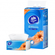 维达V2223 塑包抽纸 3层120抽 4包/提 64包整箱