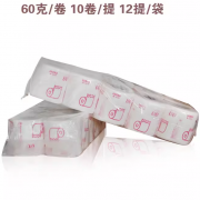 真真Z24AA 卷筒纸 双层圆点压花60克 10卷/提 120卷整件