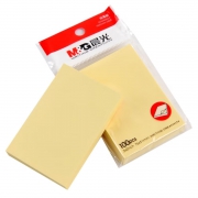 晨光YS-02 优事贴/便签纸 黄色 76*51mm（3*2）40包/盒