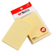 晨光YS-02 优事贴/便签纸 黄色 76*51mm（3*2）40包/盒