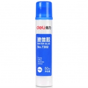 得力7302 液体胶水（胶头）50ml