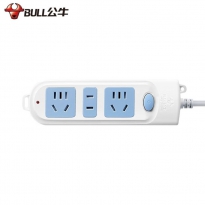 公牛GN-606电源插线板 新国标 三位总控 1.8米