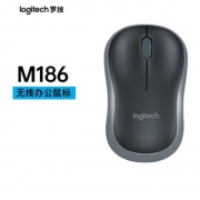 罗技M186无线鼠标