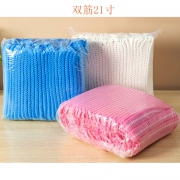 舒俊 一次性条形帽（双筋21寸）100只/包 整箱是2000只