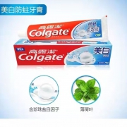 牙膏 高露洁防蛀美白140g