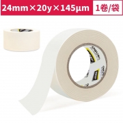 小卷芯美纹纸胶带（白色）24mm*20y*145μm得力30665