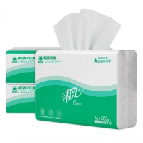 清风B913A 单层三折擦手纸 200张 20包整箱