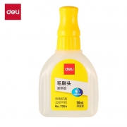 得力7304 液体胶水（刷子头）50ml