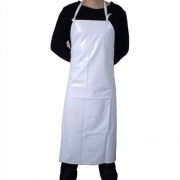 PVC白色耐油围裙